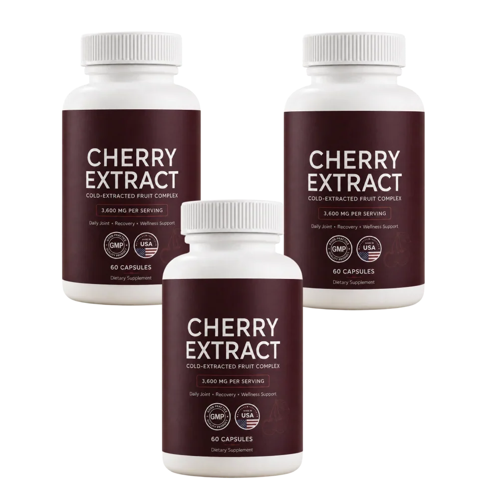 3 Pack | Cherry Extract Capsules